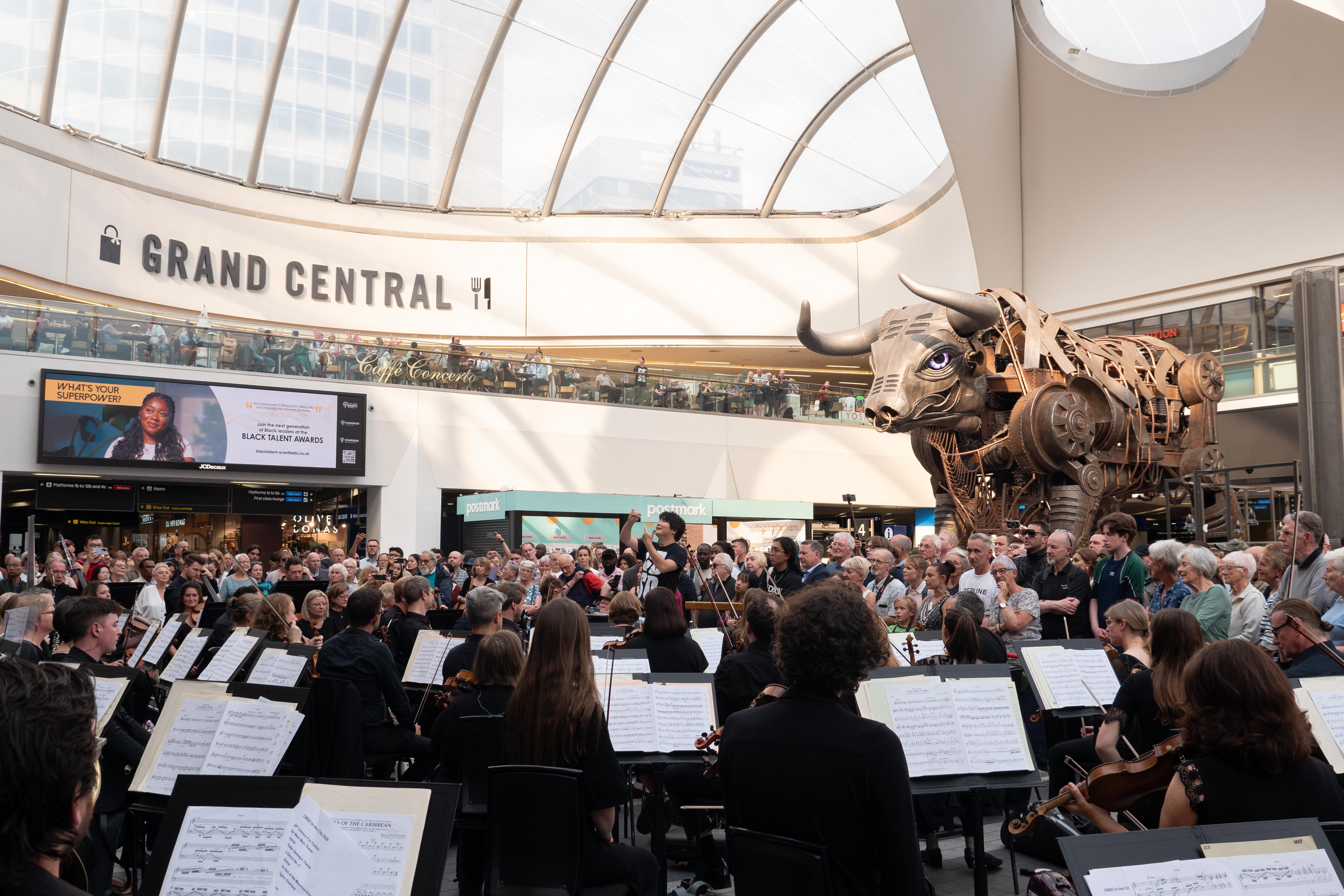 The City of Brimingham Symphony Orchestra to host weekend of free shows in public spaces